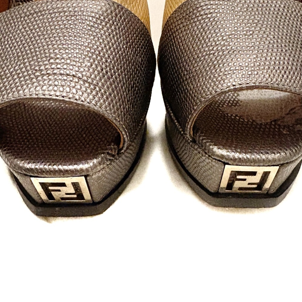 FENDI Platform Heels Size EU 41 - Picture 4 of 7